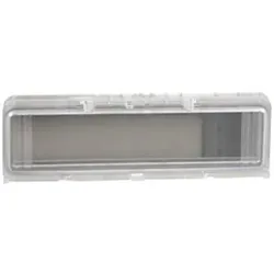 Schneider Electric NSYVA2716M Kunststofffenster mit klappbarem, tranp. Deckel, IP 65, L195xB165xT13mm.