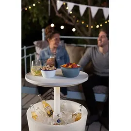 KETER Illuminated Cool Bar 57 x 49,5 x 49,5 cm Weiß