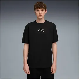 Puma Sport Relaxed Graphic Tee schwarz L