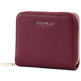 Coccinelle Metallic Soft Wallet E2MW511A201 garnet red