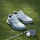 adidas MC70 SPIKELESS GOLFSCHUH - cloud white/collegiate navy/lucid ray blue 39 1/3
