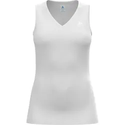 ODLO Damen Top BL TOP v-neck singlet ACTIVE F-DRY, white, XXL