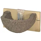 CJ Wildlife Nistkasten Holzbeton Einzelnest Grau 20 cm x 13 cm x 4 cm