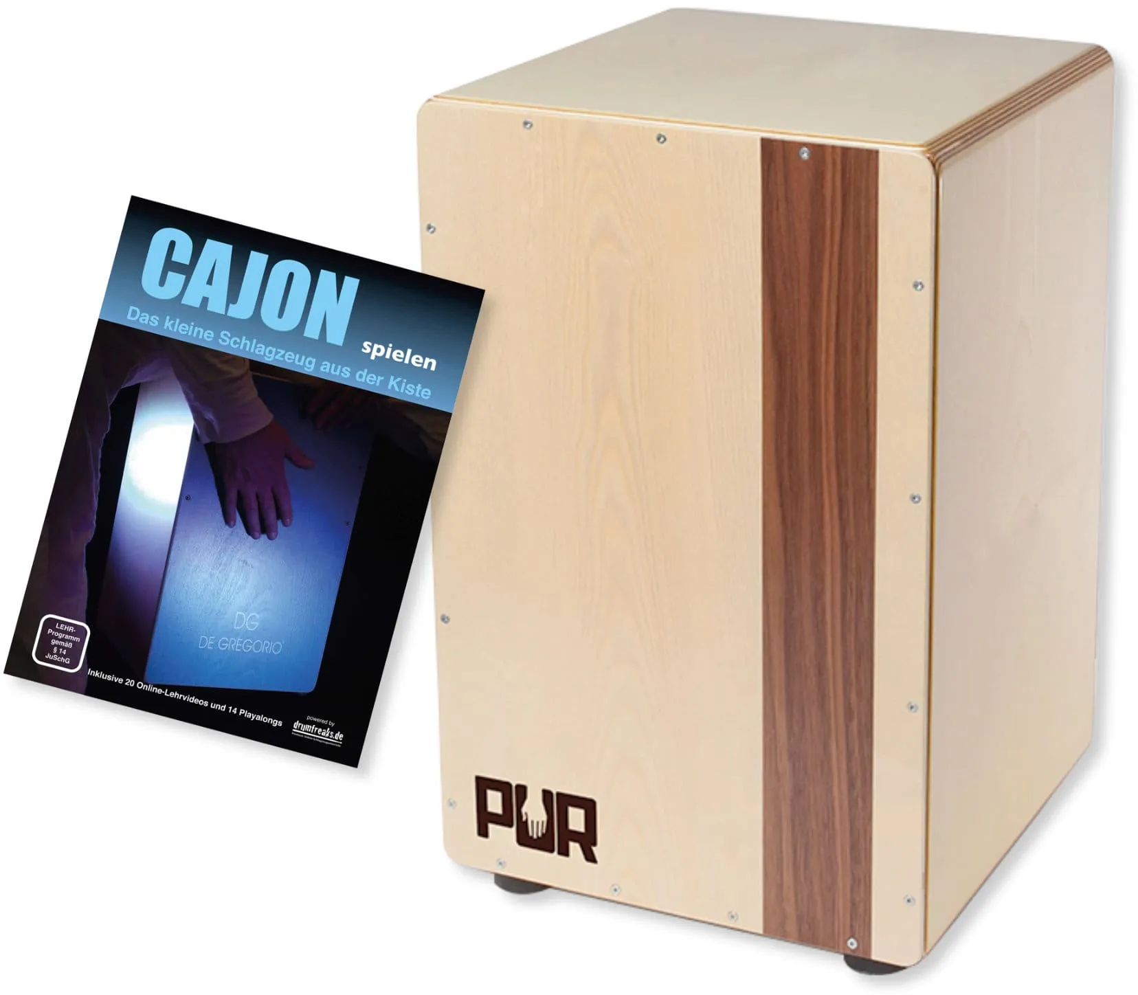 PUR Cajon PC1279 Compact QS Nuss Set + Schule