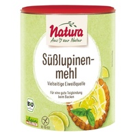 Natura Bio Süßlupinenmehl, 300g - Vielseitige Eiweißquelle glutenfrei, vegan