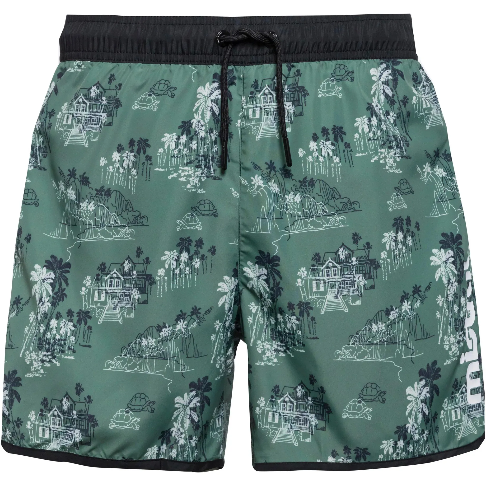 Mistral Badehose Herren in village, Größe XL - oliv