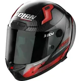 Nolan X-804 RS Carbon Hot Lap rot XS