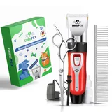 Premium Hundeschermaschine ® - Profi Schermaschine für Hunde Katzen - Geräusc...