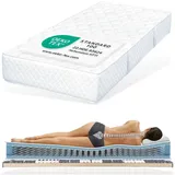 Orthopädische Federkern Matratze 90x220cm Opal-Plus 22cm hoch Boxspring Fest