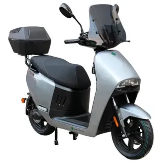 Greenstreet Elektroroller HYPE max. 85 km/h 12 Zoll, silberfarben