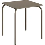 Essentials Olly Gartentisch 70 x 70 x 73 cm Braun