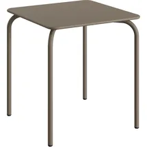 Essentials Olly Gartentisch 70 x 70 x 73 cm Braun