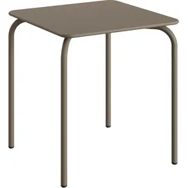 Essentials Olly Gartentisch 70 x 70 x 73 cm Braun