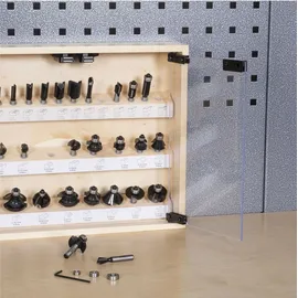 Stier Fräsersortiment 30-teilig 8 mm in Vitrine