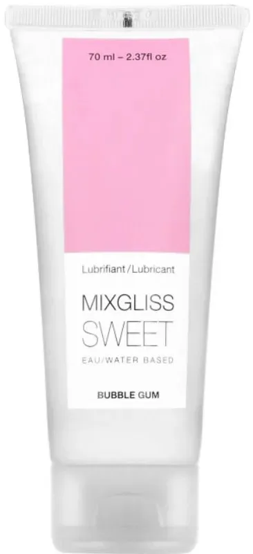 MIXGLISS - SCHMIERMITTEL AUF WASSERBASIS GUM-GESCHMACK 70 ML