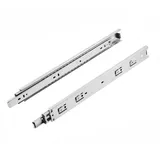 SO-TECH® Auszug Vollauszug kugelgelagert Tragkraft 50 kg (8 St), 8 Stück Vollauszug KV-50-H45-L600-NF silberfarben