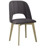 Mirjan24 Esszimmerstuhl Monti IV Textil grau