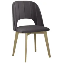 Mirjan24 Esszimmerstuhl Monti IV Textil grau