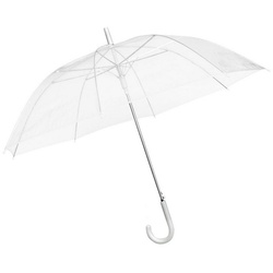 Goods+Gadgets Stockregenschirm Transparenter Regenschirm, Durchsichtiger Schirm Ø 100 cm