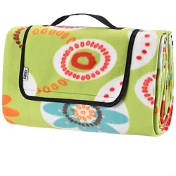 Picknickdecke Blumen 2x2m