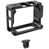 Käfig Aus Aluminiumlegierung Mit Schnellverschluss Für Pro2-Actionkameras Mit Stoßfesten Und Mehrfach Abgewinkelten Aufnahmen. Kamerakäfig Aus Aluminium