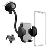 Hama 2in1 Set "Multi" Auto Handyhalterung, Schwarz