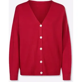 Heine Strickjacke in Erdbeere 40