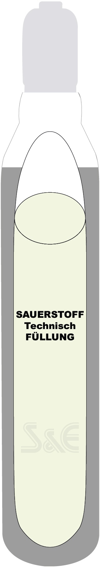 50 Liter Füllung Sauerstoff 2.5