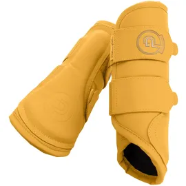 Eskadron Platinum Gamaschen Faux Leather golden yellow XL