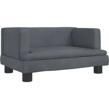 vidaXL Kindersofa Dunkelgrau 60 x 40 x 30 cm Kiefer