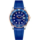 BOBROFF BOBRF0006-CA Blue Clock (Ø 41 mm)