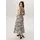 Aniston SELECTED Sommerkleid Gestreift Beige/Schwarz 38