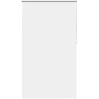 vidaXL Verdunkelungsrollo Weiß 140x230cm Stoffbreite 136,6cm Polyester