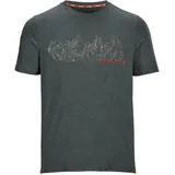 KILLTEC Lilleo Trainingsshirt Dunkelgrün XL