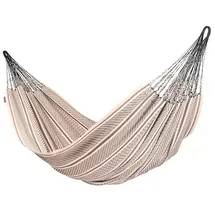 La Siesta Doppelhängematte Flora (L x B: 400 x 180 cm, Zebra, Ausführungseigenschaft: Kingsize)