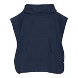 PIPPI Babywear Bademantel "Organic bath poncho" in Blau | Gr.: 98/104