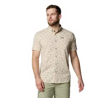 Columbia Rapid RiversTM Printed Kurzarmhemd - Dark Stone -