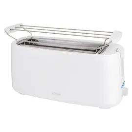 Bomann Kompakter Toaster 2 Scheiben Weiss