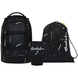 Satch Pack 3-tlg. Ninja Matrix schwarz