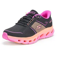 Skechers Go Walk Glide Step 2.0 Elektra Damenschuhe zum Hineinschlüpfen, Schwarz/Multi, 36 EU - 36 EU