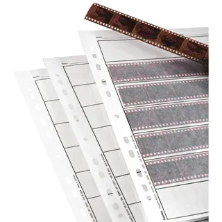 Hama Negativarchivierungshüllen Pergamin für je 7 Kleinbild-Streifen à 6 Bilder 25 St.)