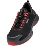 Uvex S3L PUR W11 6803245 Sicherheitshalbschuh S3L Schuhgröße (EU): 45 Schwarz, Rot 1 x-craft Halbschuhe 68032 uvex Halbschuh schwarz/rot Größe - Sicherheitsschuh für stärkere Beanspruchung - schwarz/rot