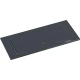 Back Flip Cuisine - Versenkbare Einbau-steckerleiste Mit 2 Steckdosen Und Einem Usb A, Stahl Schwarz Matt Lackiert - Evoline