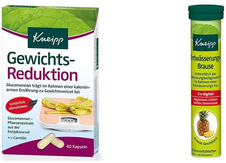 Kneipp® Gewichts-Reduktion Kapseln + Entwässerungs-Brause