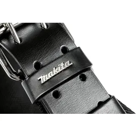 Makita Schwerlast-Ledergürtel Leder schwarz 105