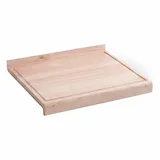Zeller Tranchierbrett Holz 1-tlg. 48 x 41 x 5 cm Beige