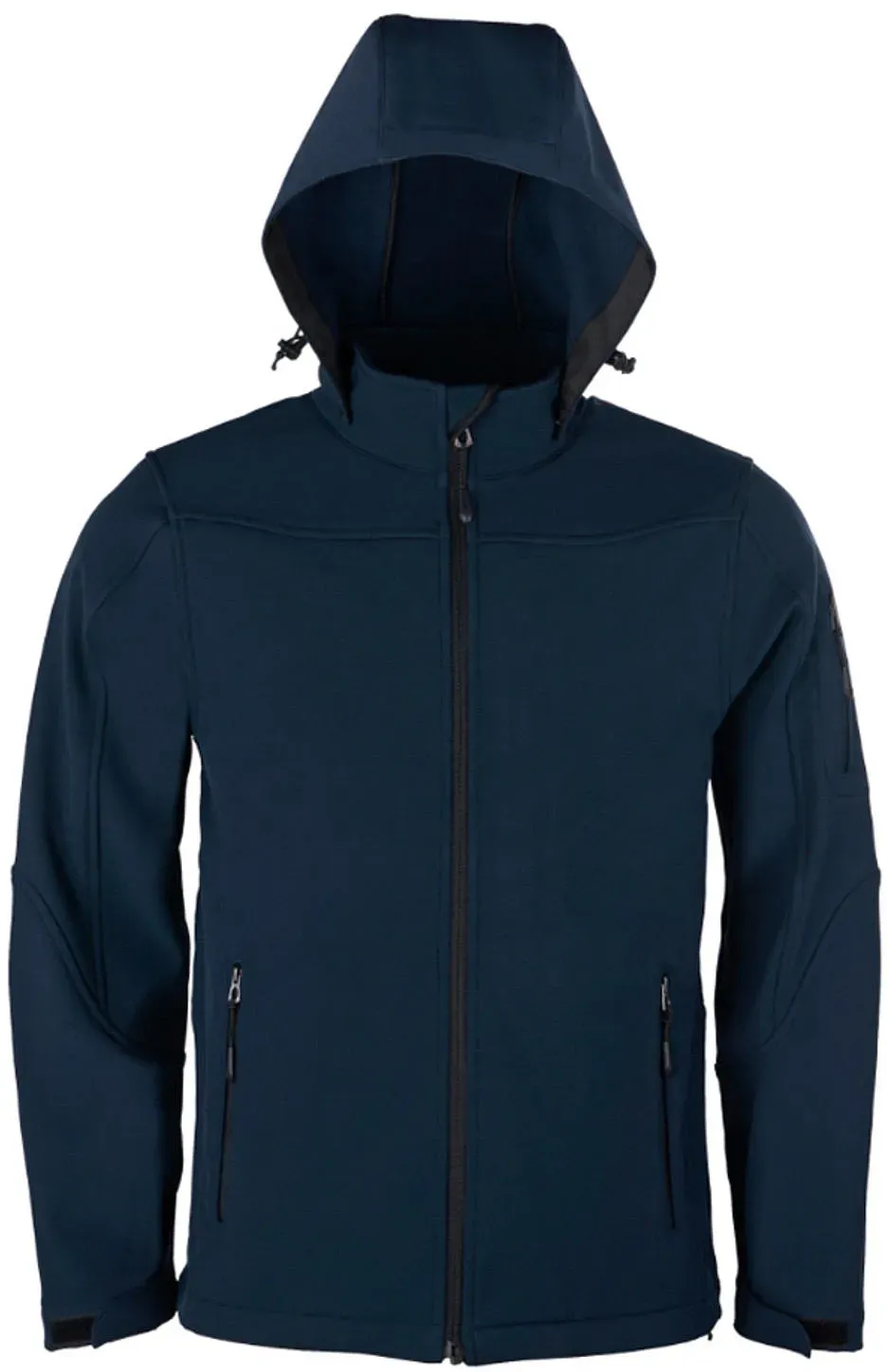 HRM Mens Hooded Softshell Jacket