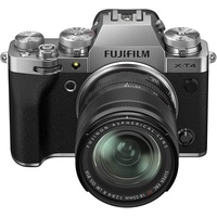 Fujifilm X-T4 silber + XF 18-55 mm R LM OIS