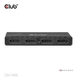 Club 3D CSV-7400 DisplayPort Adapter 22 cm Schwarz