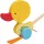 Small Foot Company Watschel-Ente Tine